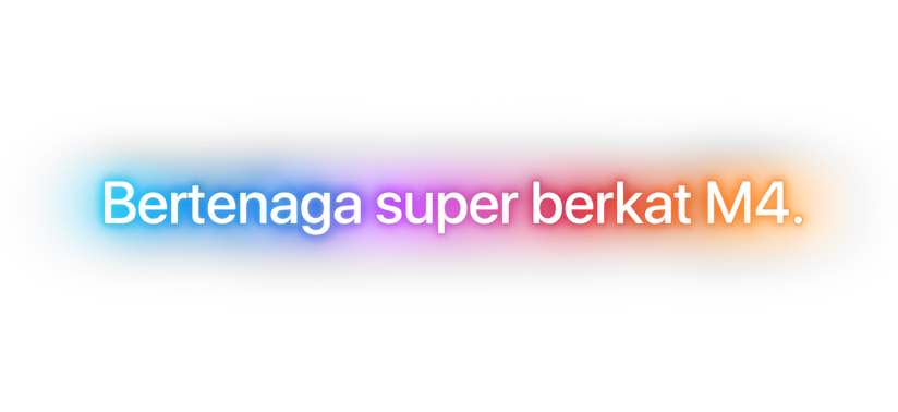 Bertenaga super berkat M4.