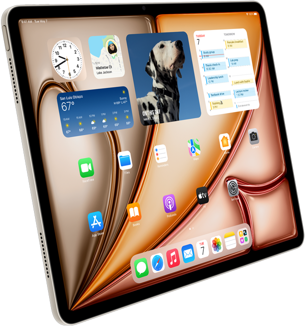 iPad Air у кольорі «зіркове сяйво»