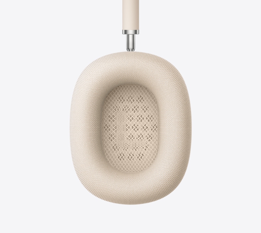 A close‑up of the AirPods Max ear cushion.