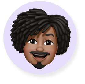 Smiling Memoji face