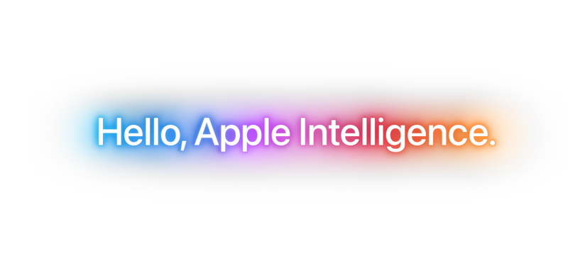 Hello, Apple Intelligence.